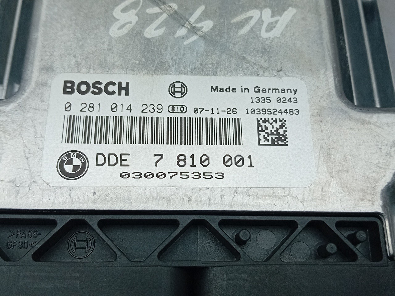 Calculateur /  Unité de contrôle moteur BMW 1 (E81) Imagem-3