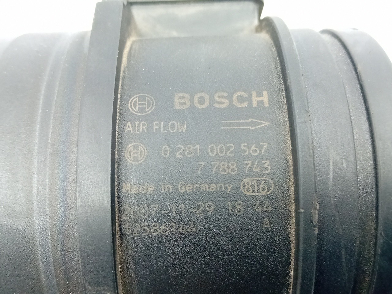 Débitmètre d'air massique (MAF) BMW 1 (E81) Imagem-2
