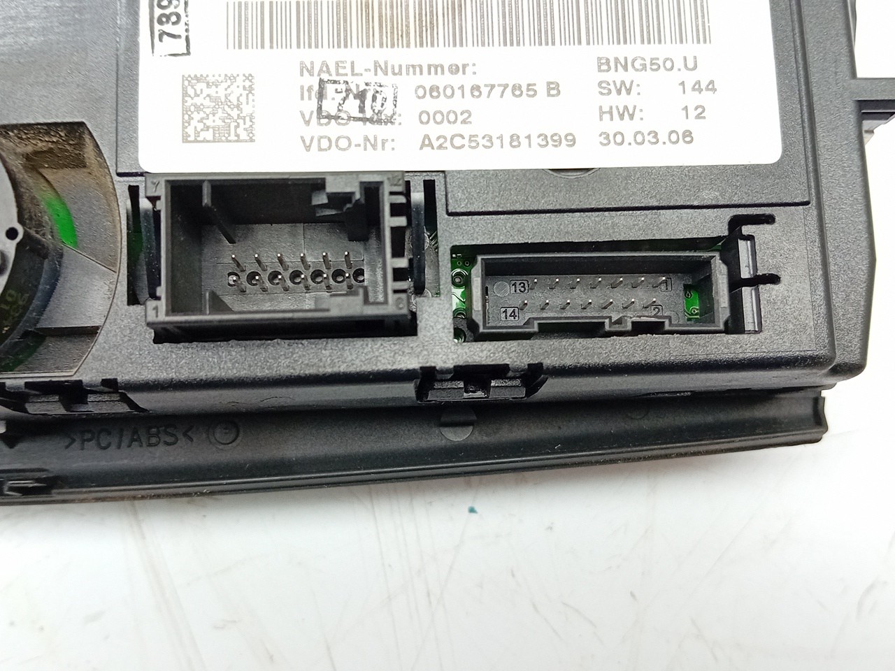 Botão / interruptor do AC BMW 1 (E81) Imagem-2