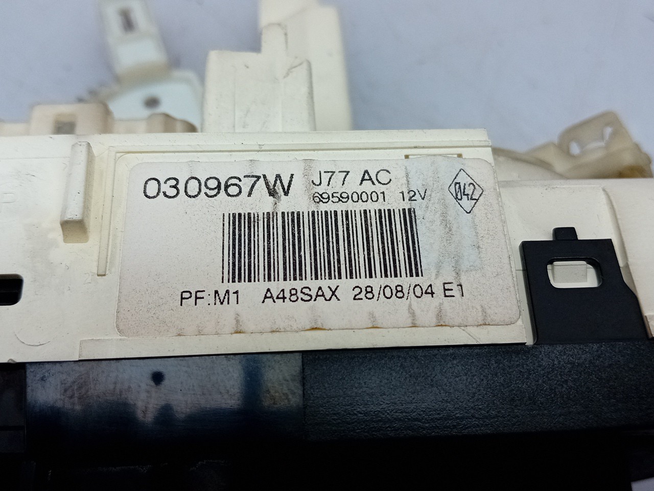 Pulsante / interruttore aria condizionata RENAULT Modus/Grand Modus (F/JP0_) Imagem-4