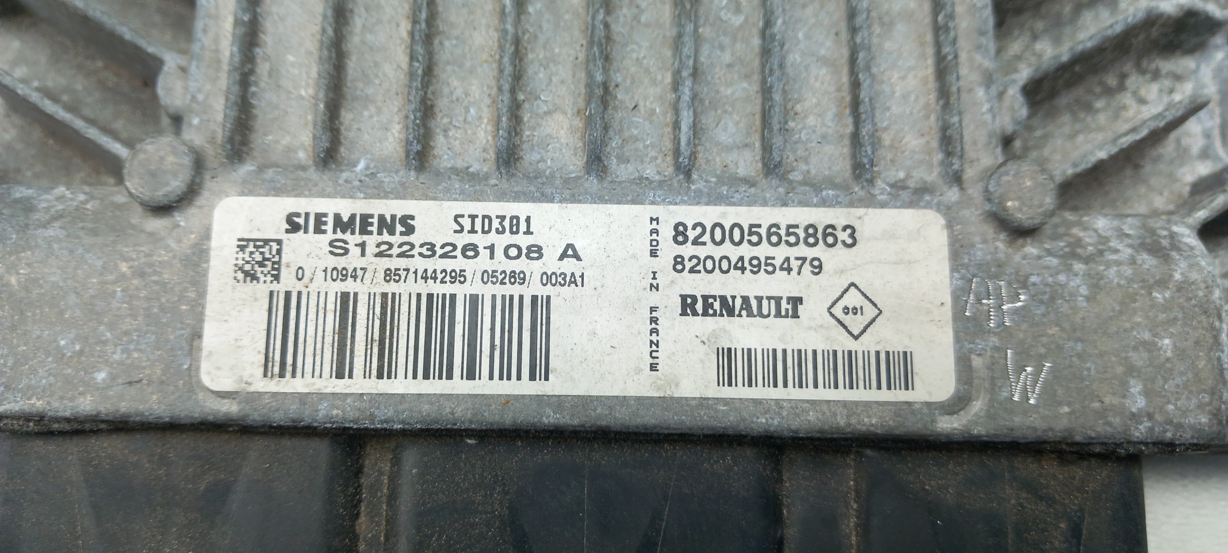 Centralina motor / ECU RENAULT Grand Scénic II (JM0/1_) Imagem-3