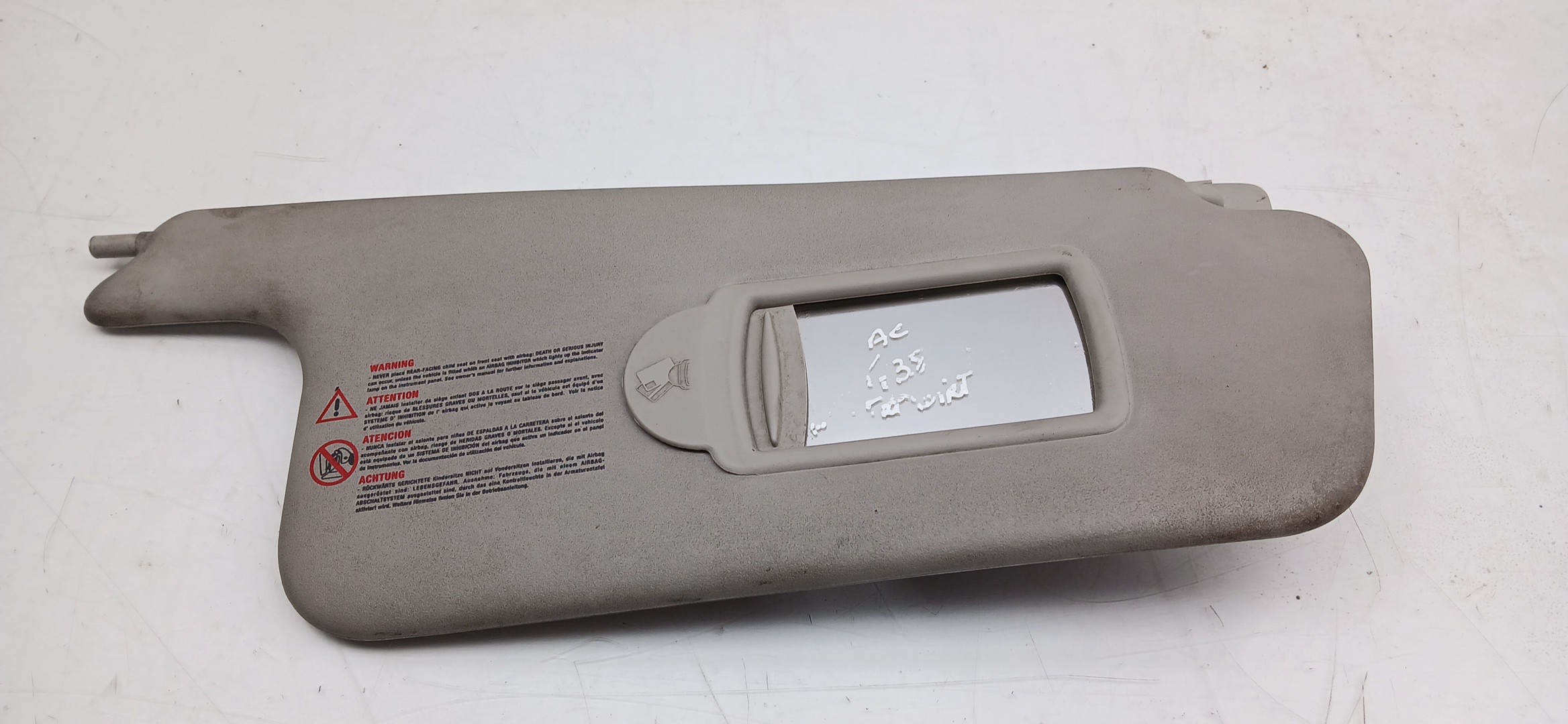 Right Sun Visor RENAULT Grand Scénic II (JM0/1_) Imagem-1