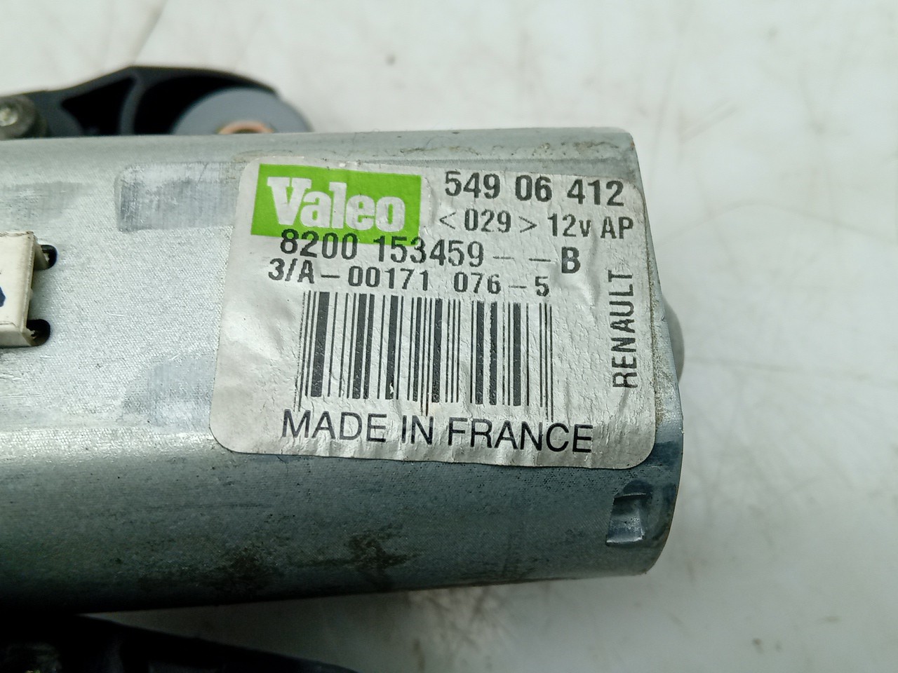 Rear Wiper Motor RENAULT Grand Scénic II (JM0/1_) Imagem-3