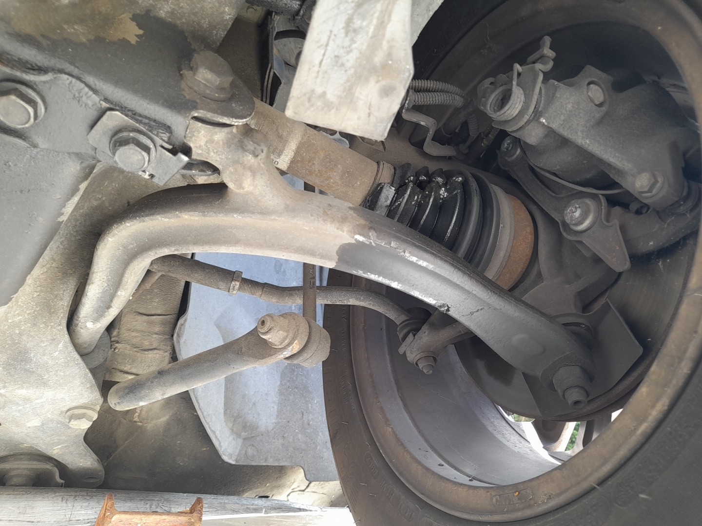 Left front suspension arm CITROËN C5 II (RC_) Imagem-0
