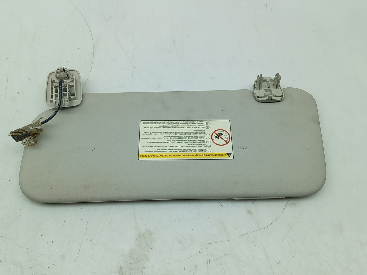 Right Sun Visor PEUGEOT 407 (6D_) Imagem-2