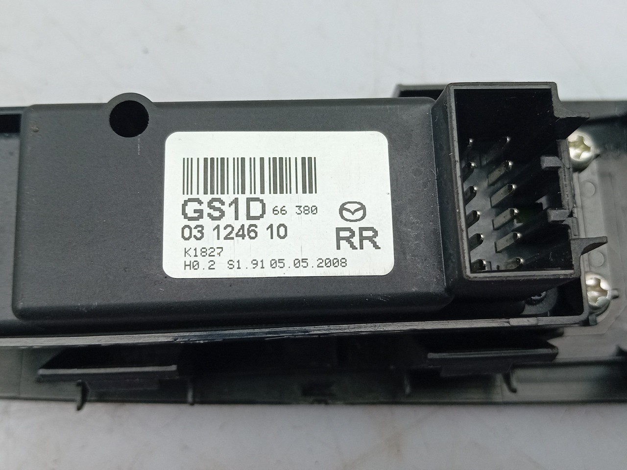 Left Front window control MAZDA 6 Sedan (GH) Imagem-3