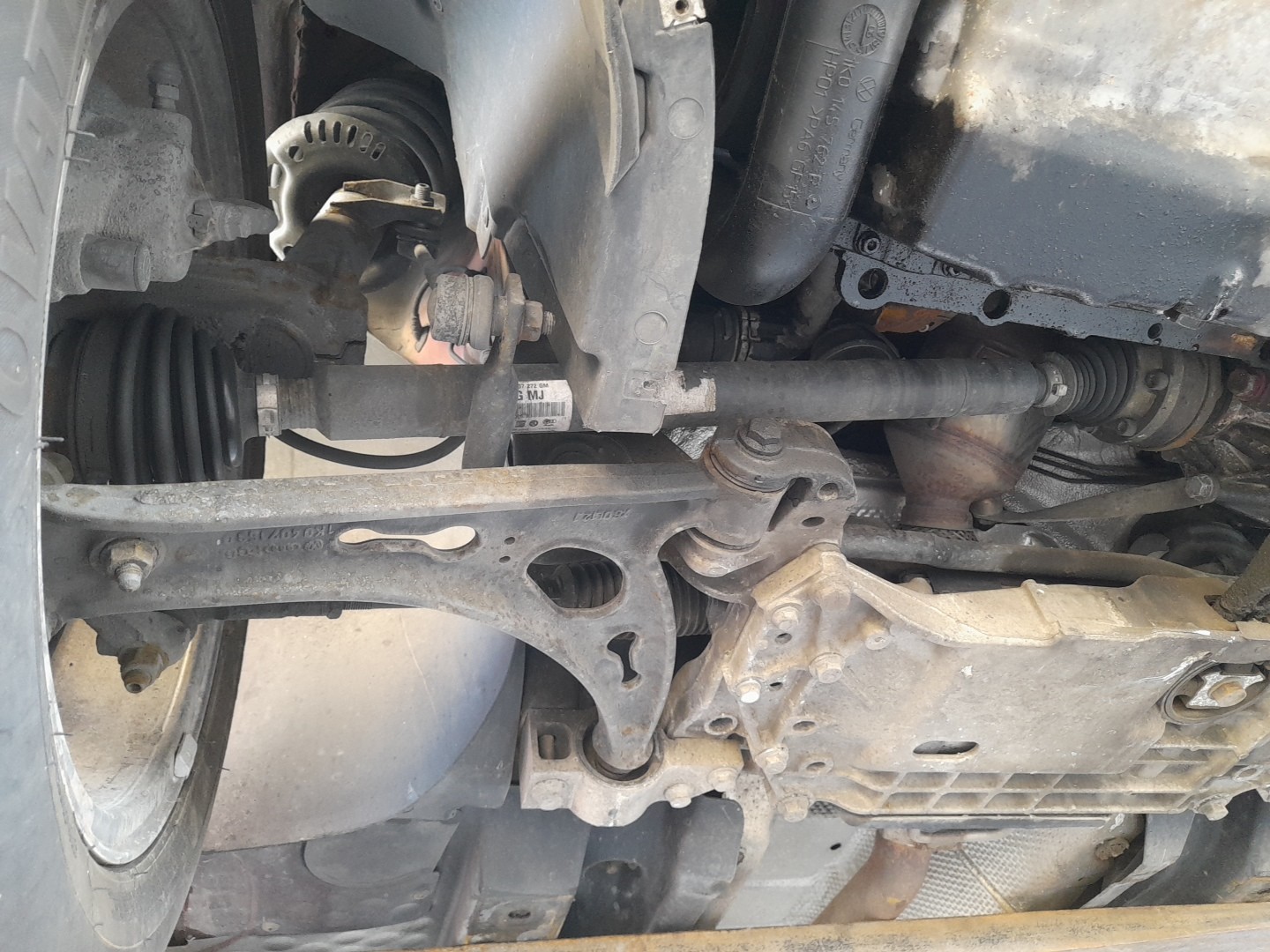 Transmission avant Droite