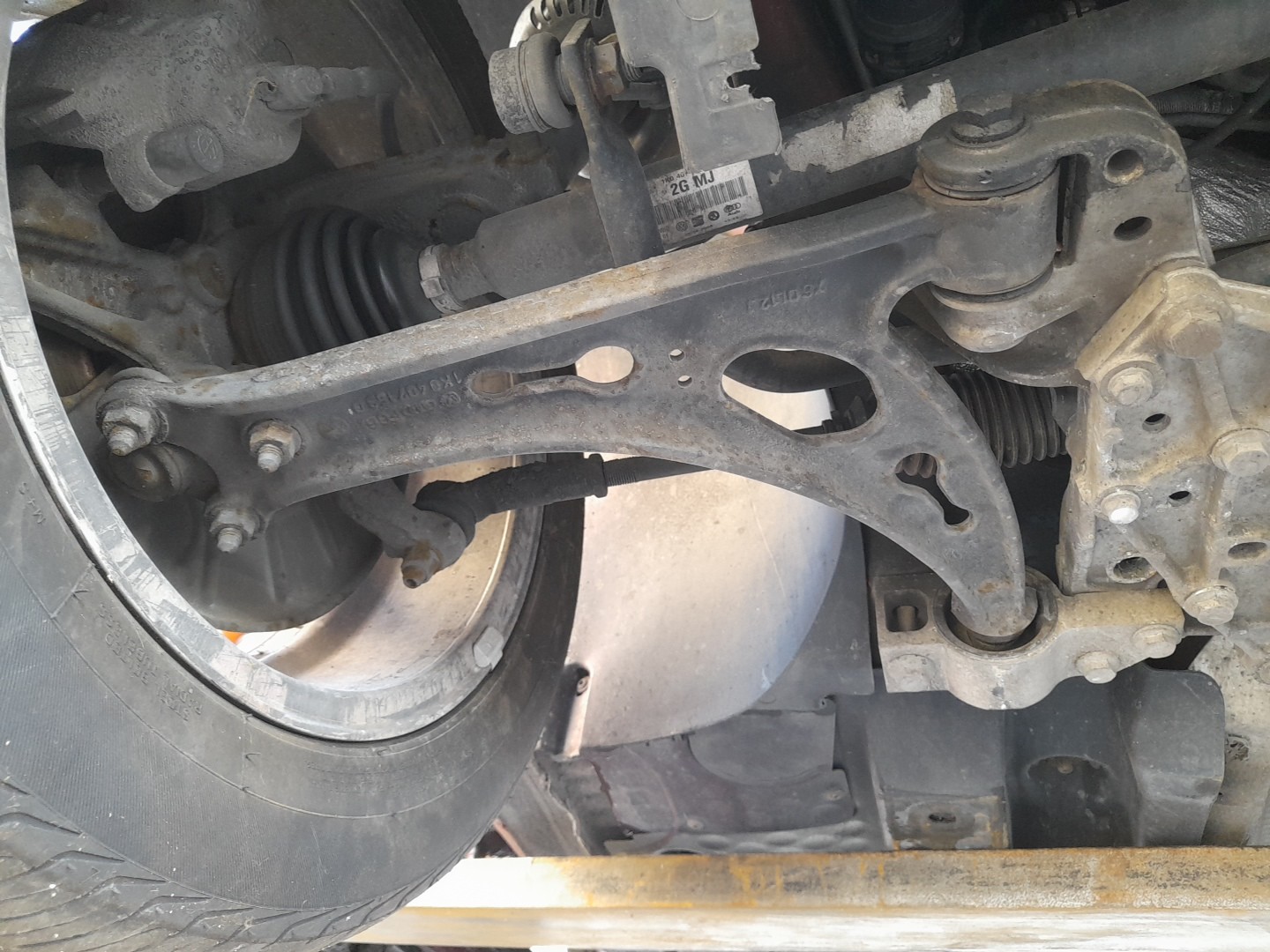 Bras de suspension Avant Droite