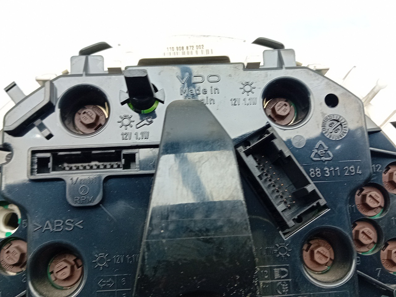 Instrument cluster SMART City-Coupé (450) Imagem-2