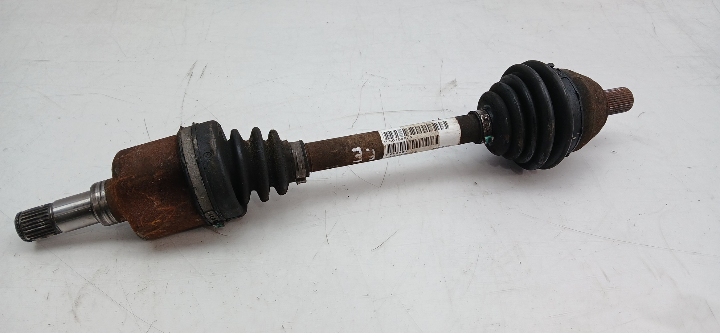 Transmission avant gauche