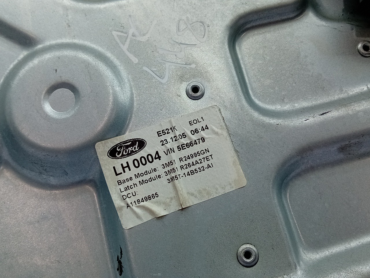 Elevalunas trasero izquierdo SEAT Leon (1M1) Imagem-1