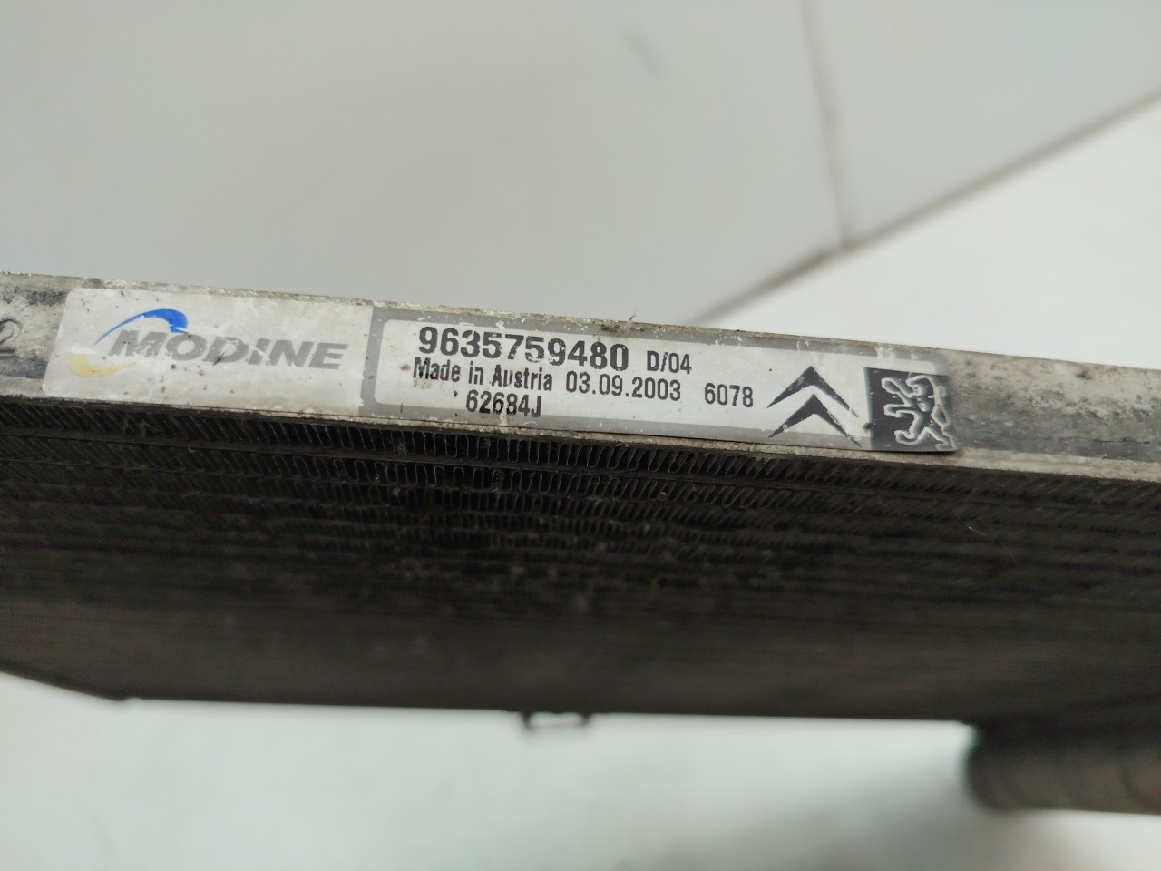 Radiador AC CITROËN C3 I (FC_) Imagem-2