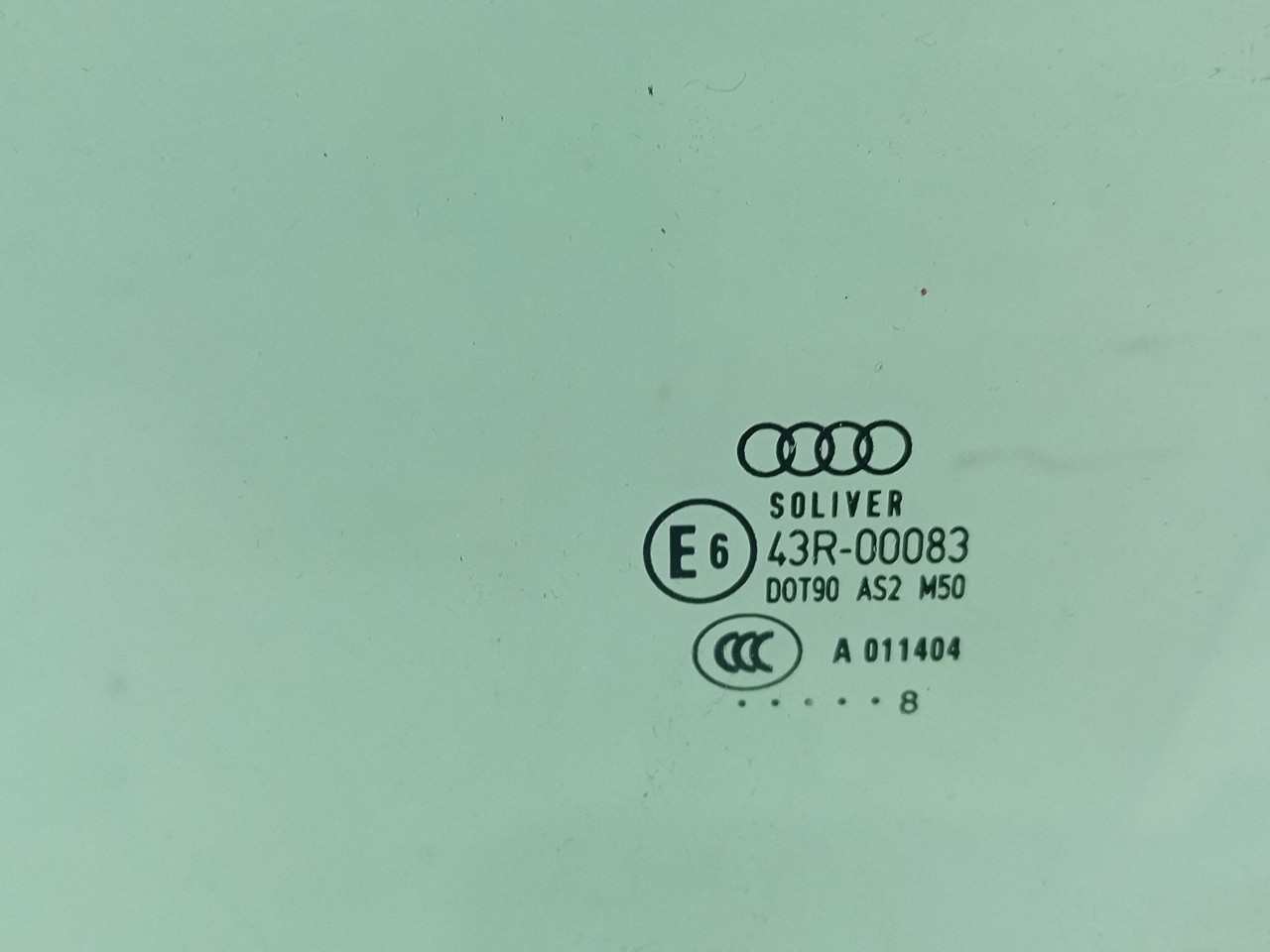 Vitre porte avant gauche AUDI A6 (4F2, C6) Imagem-1