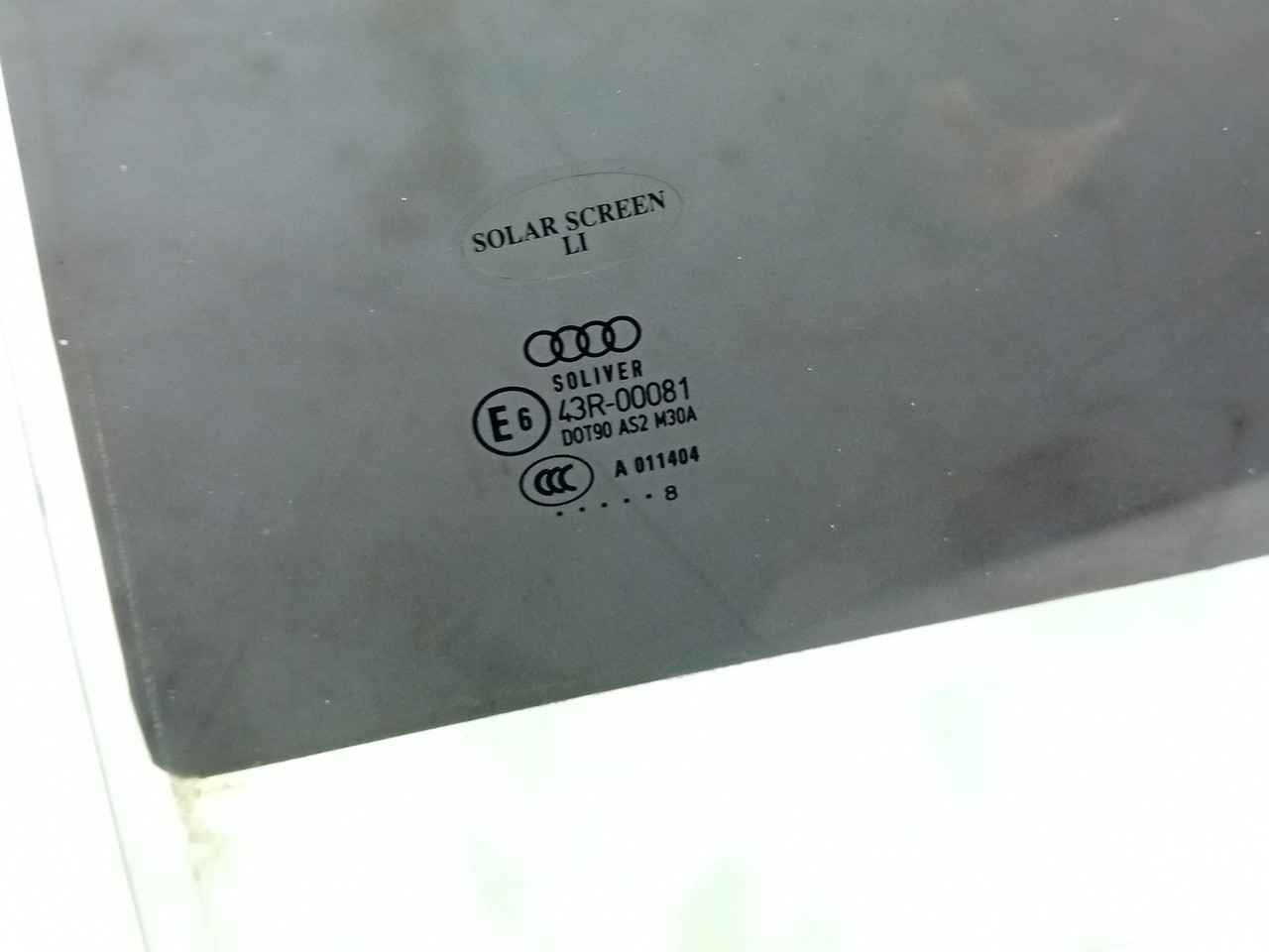 Left rear door glass AUDI A6 (4F2, C6) Imagem-1