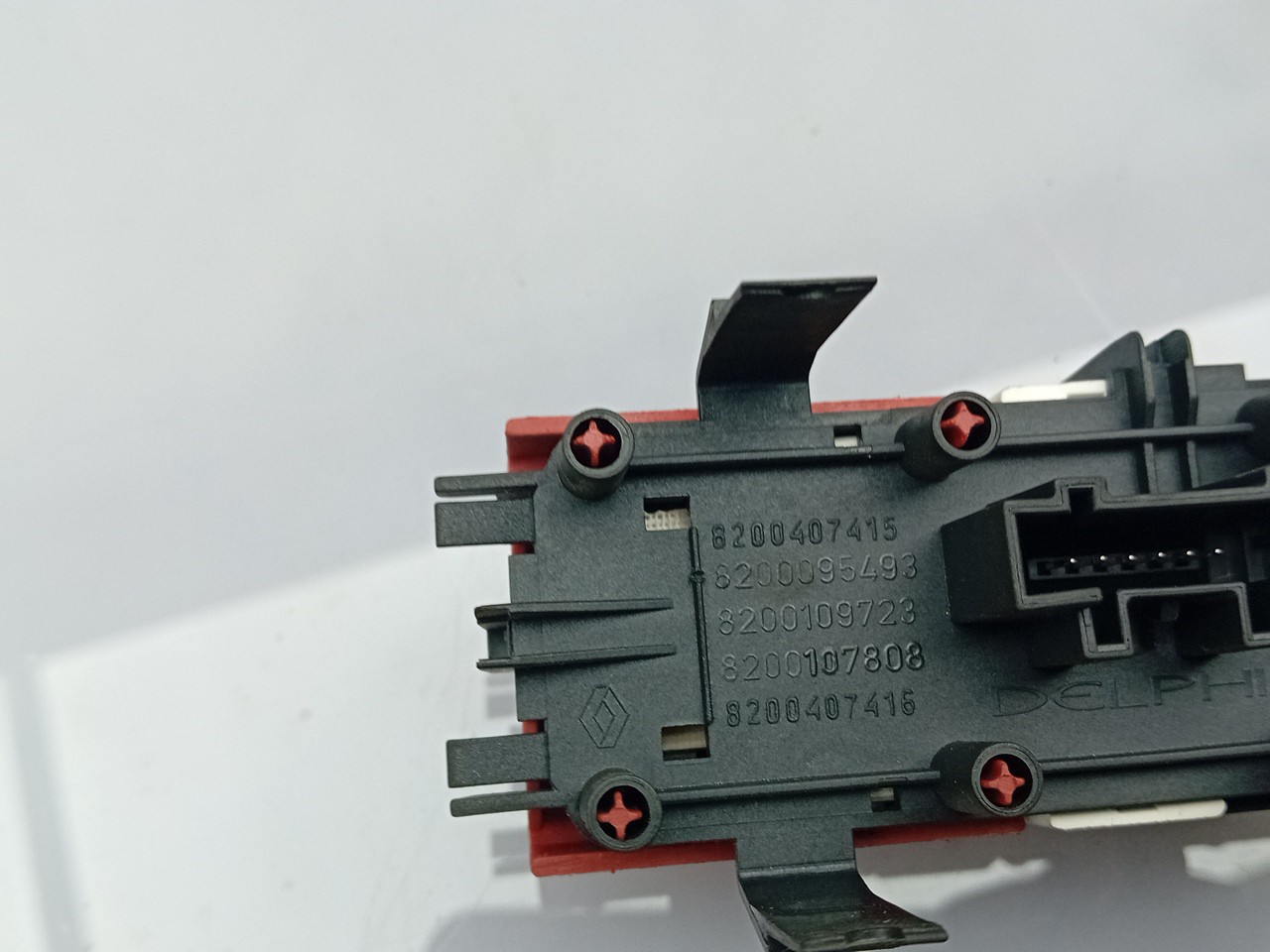 Botão / interruptor 4 piscas RENAULT Megane II Break (KM0/1_) Imagem-3
