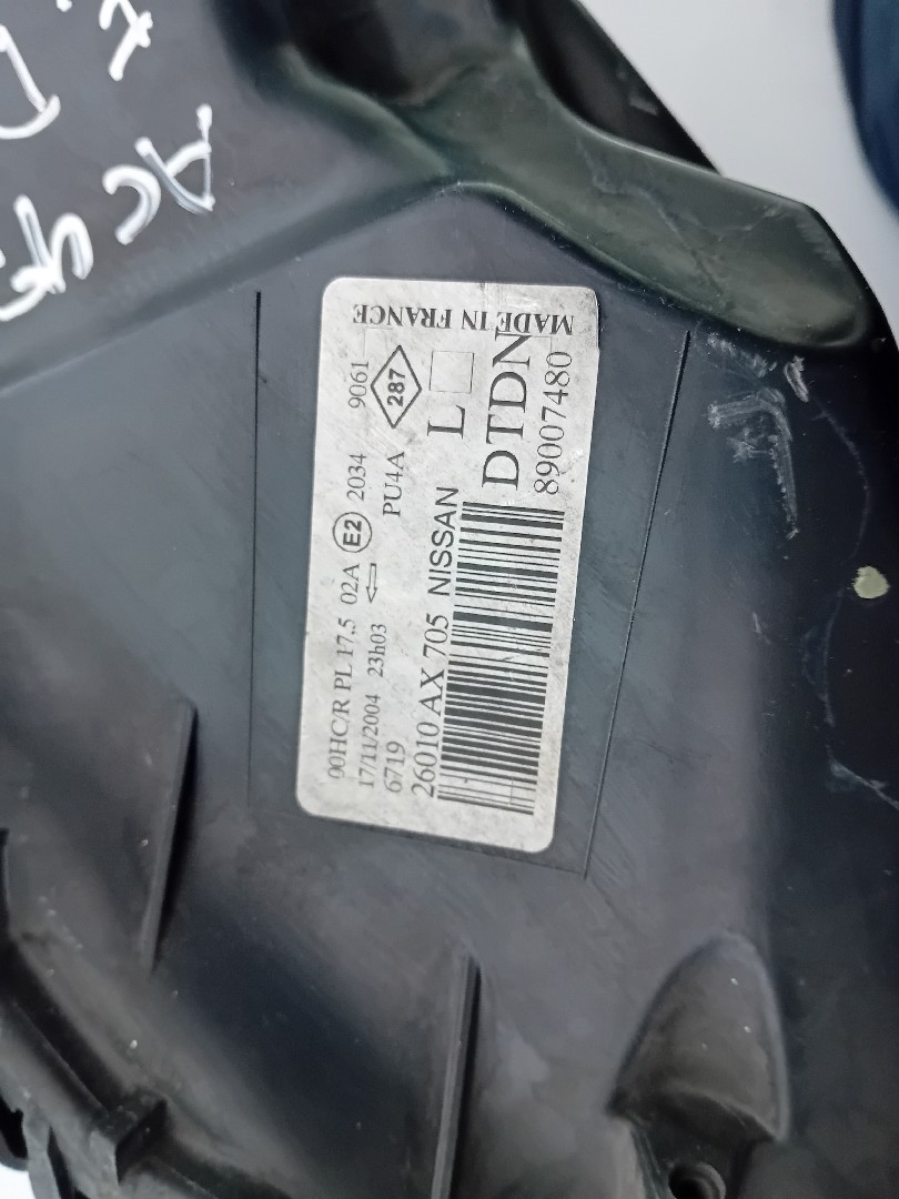 Right Headlight NISSAN Micra III (K12) Imagem-4