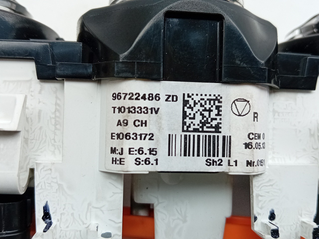 Comando chauffage / sofagem PEUGEOT 208 Imagem-4