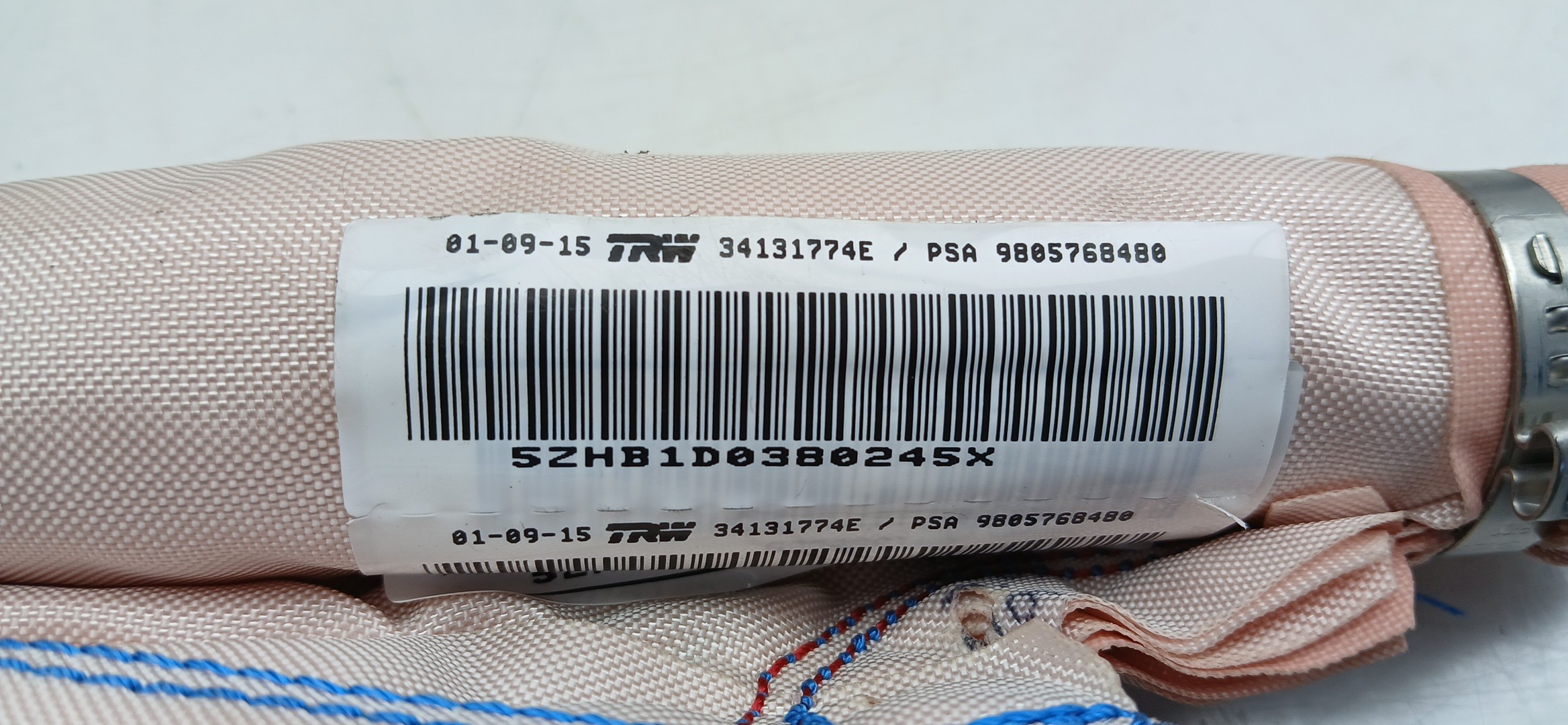 Left Curtain Airbag PEUGEOT 308 II Imagem-5