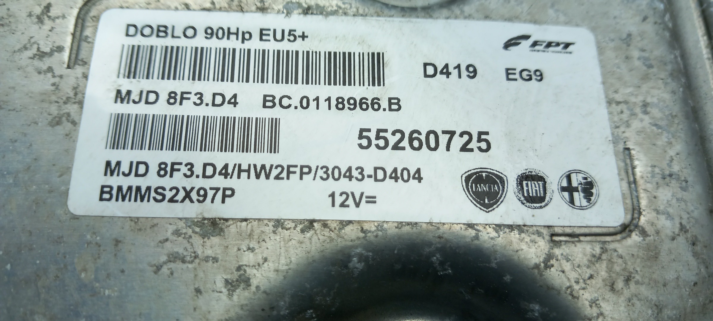 Centralina motor / ECU OPEL Combo Furgão/Combi (X12) Imagem-3