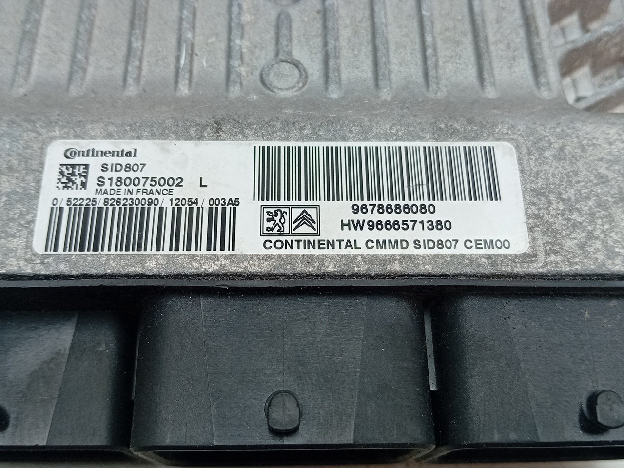 Centralina motor / ECU PEUGEOT 5008 I (0U_, 0E_) Imagem-3