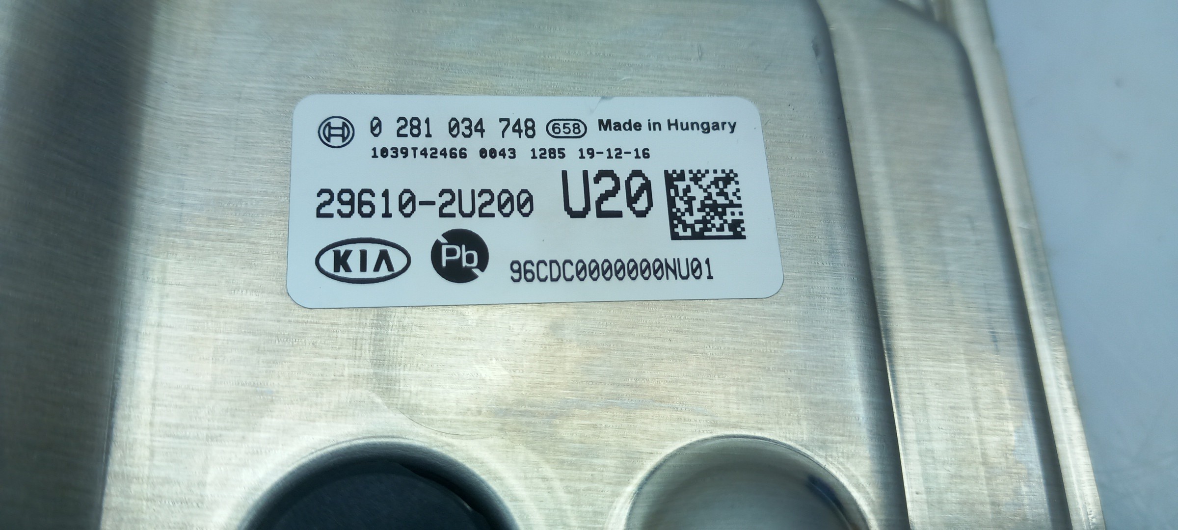 Calculateur /  Unité de contrôle moteur KIA Ceed (CD) Imagem-3