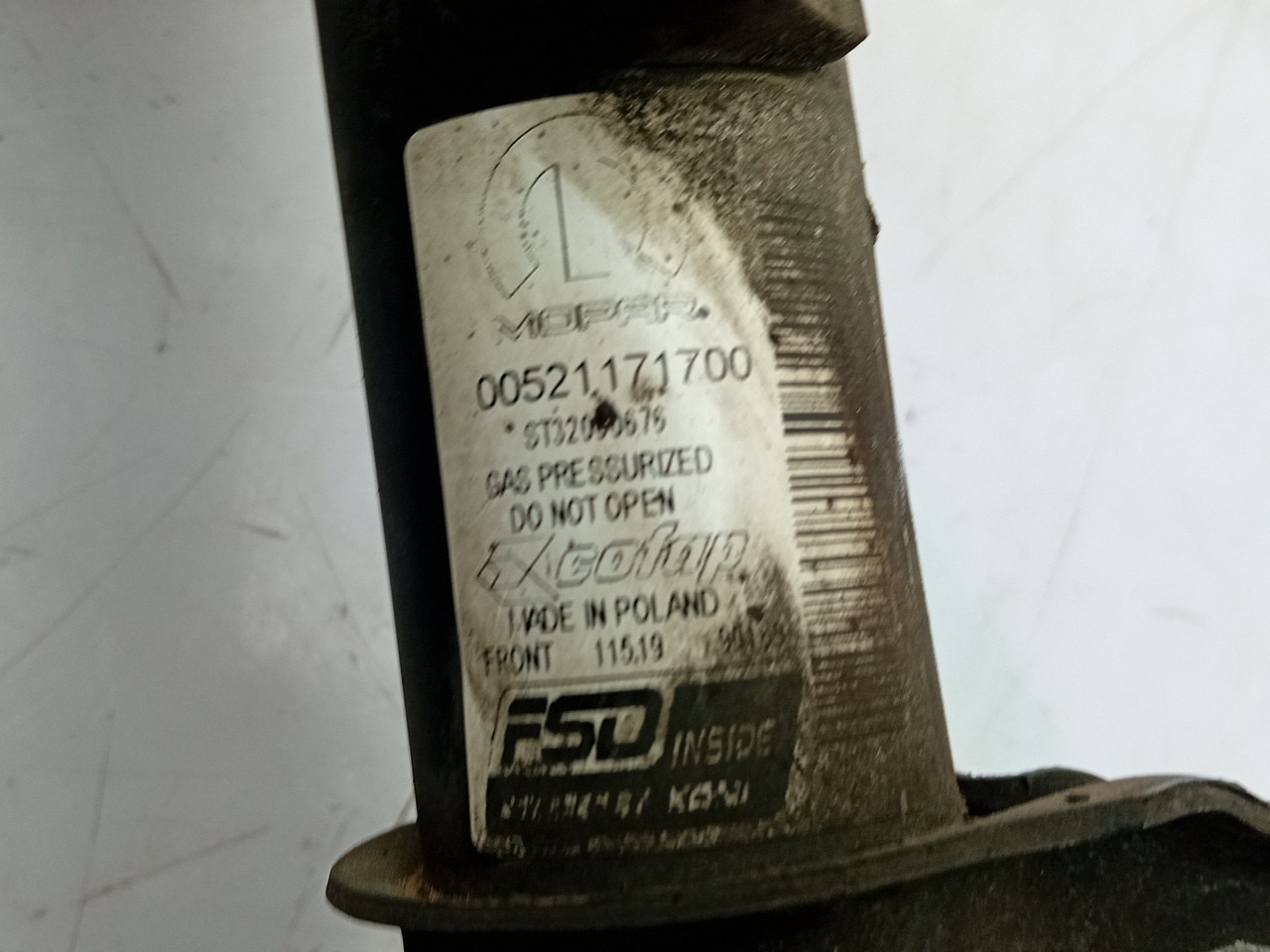Right Front Shock Absorber FIAT Tipo Sedan (356_) Imagem-3