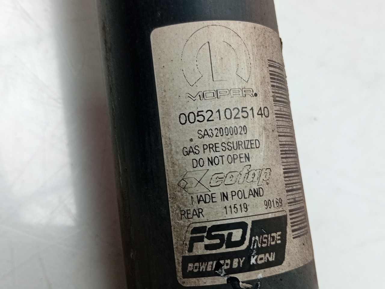 Left Rear Shock Absorber FIAT Tipo Sedan (356_) Imagem-3