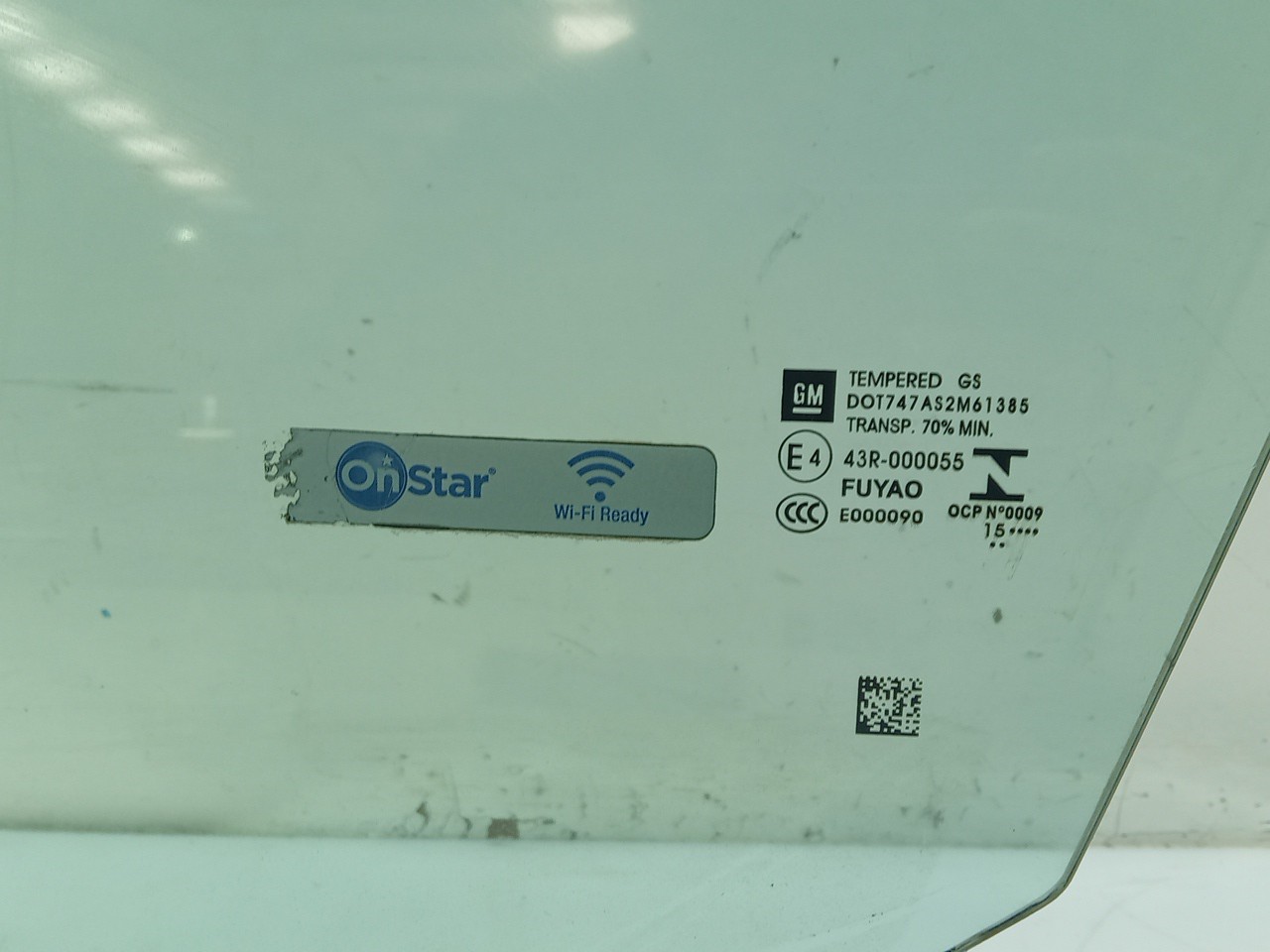 Left front door glass OPEL Astra K Imagem-1