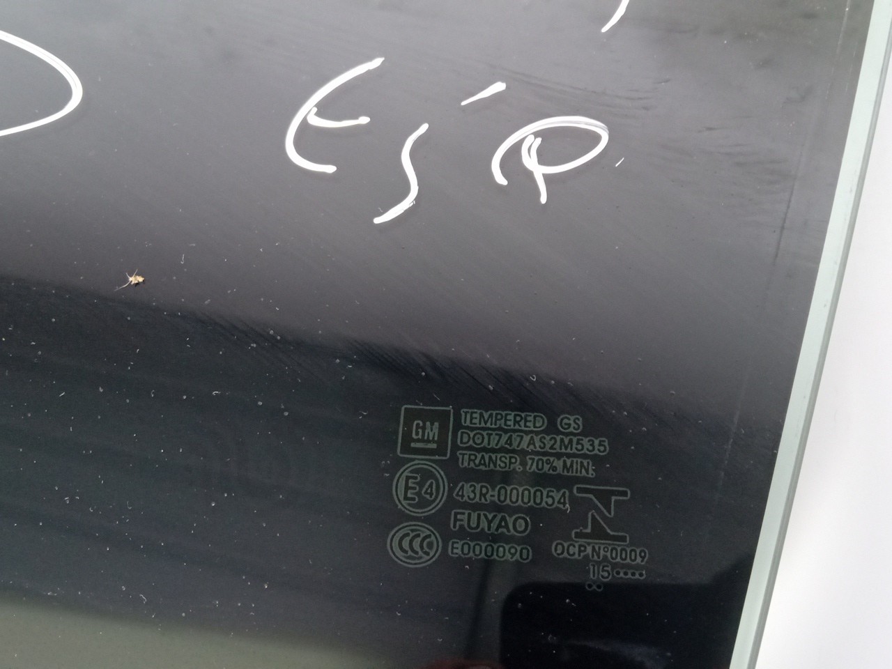 Left rear door glass OPEL Astra K Imagem-1