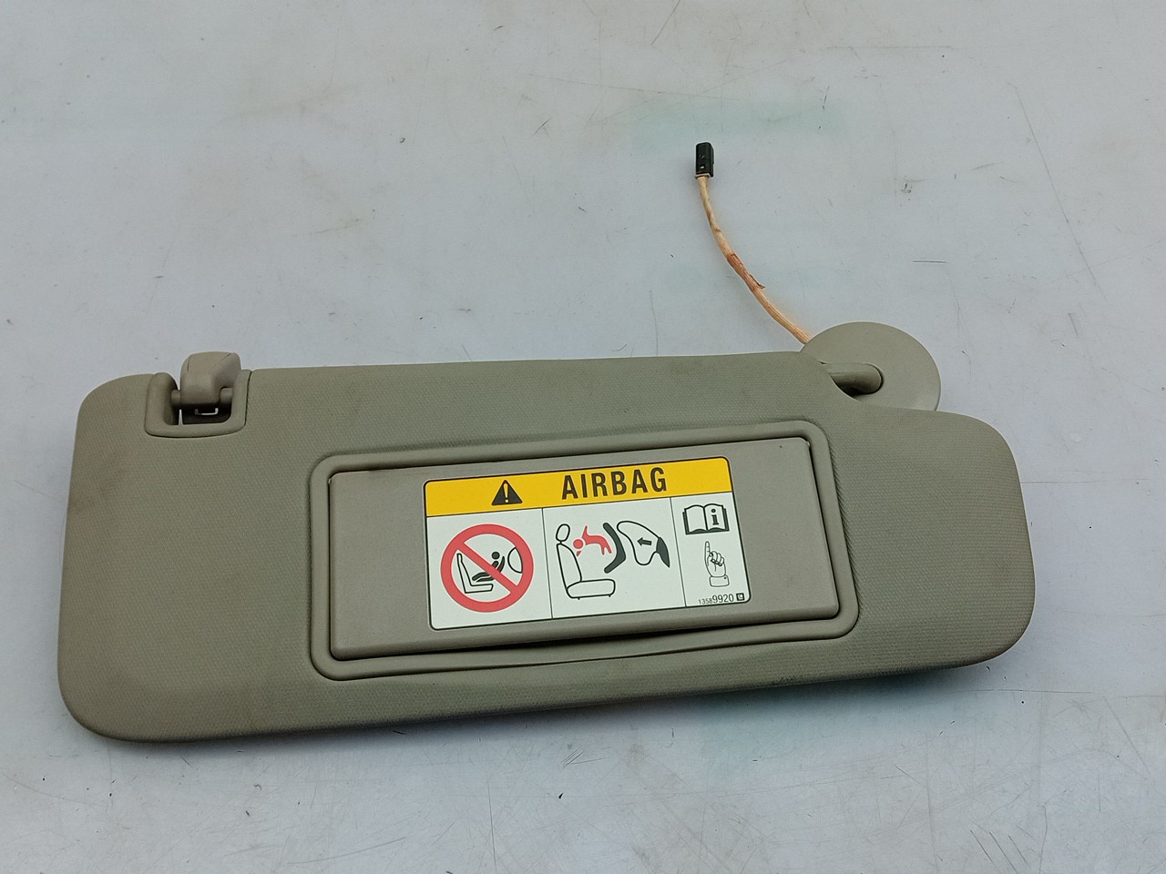 Right Sun Visor OPEL Astra K Imagem-2