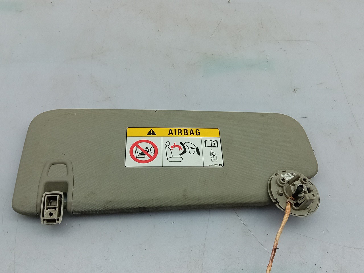 Right Sun Visor OPEL Astra K Imagem-4