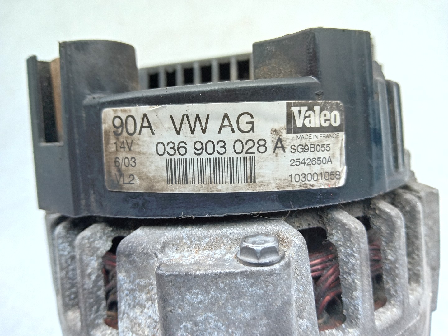 Alternator AUDI A2 (8Z0) Imagem-3