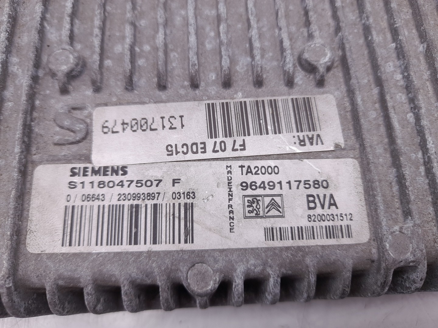 Centralina motor / ECU CITROËN C5 I (DC_) Imagem-2