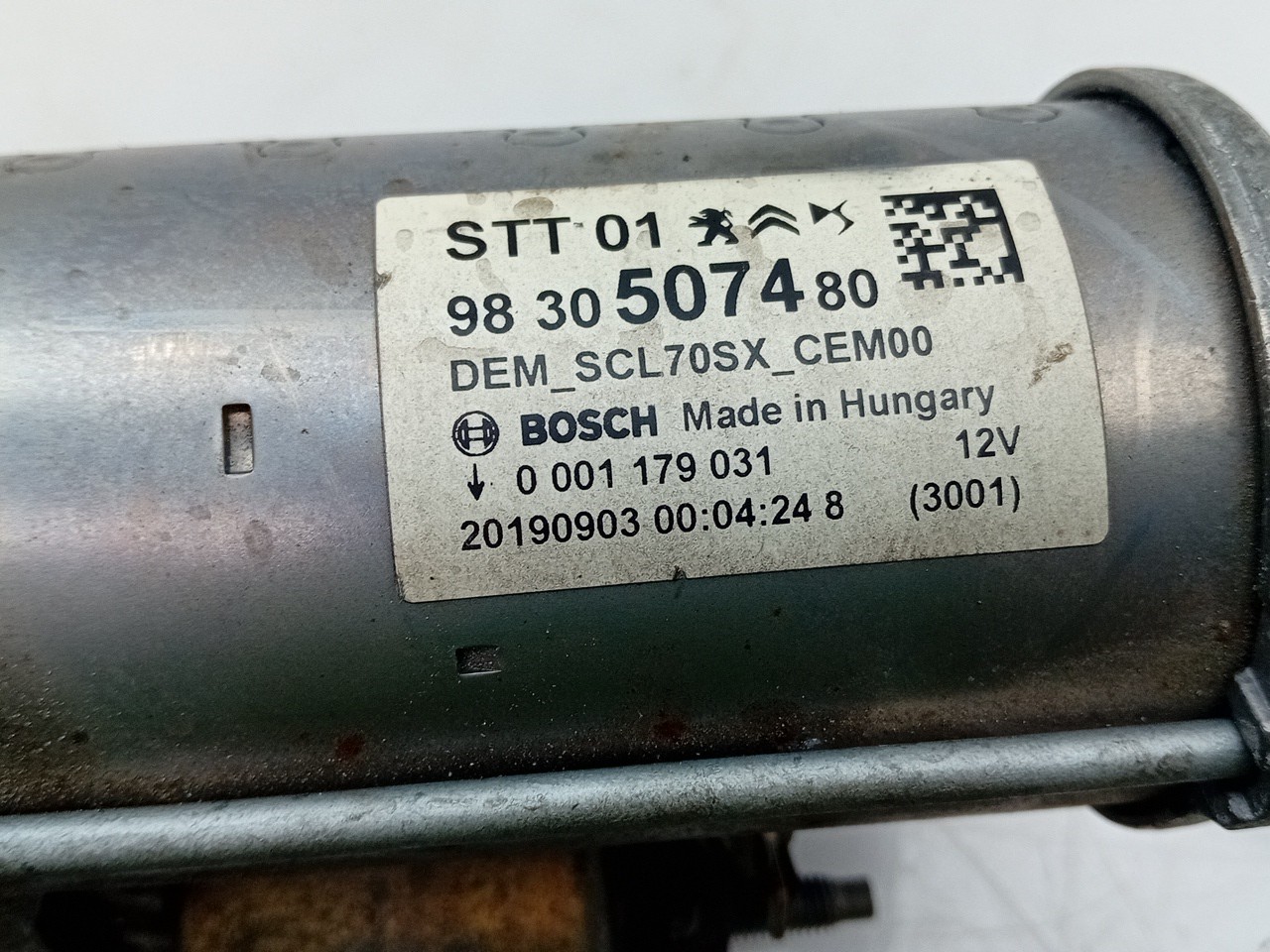 Starter Motor PEUGEOT 5008 II (M_) Imagem-4