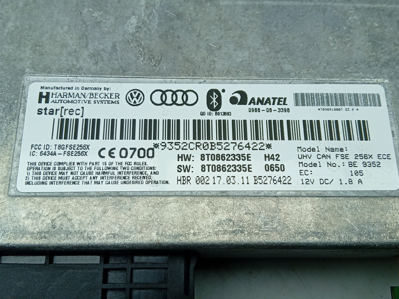 Módulo genérico AUDI A4 (8K2, B8) Imagem-3