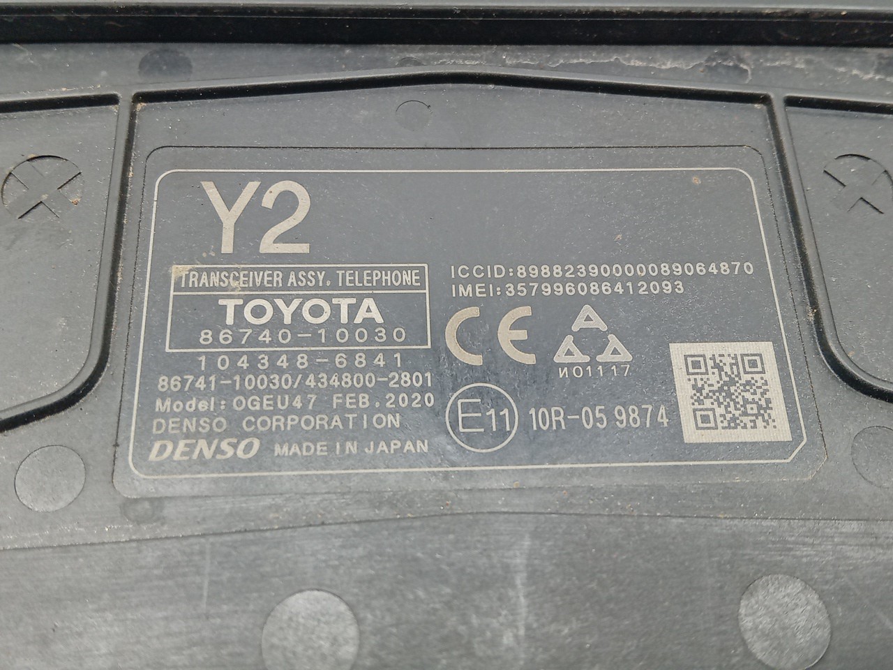 Generic Unit Module TOYOTA C-HR (_X1_) Imagem-3