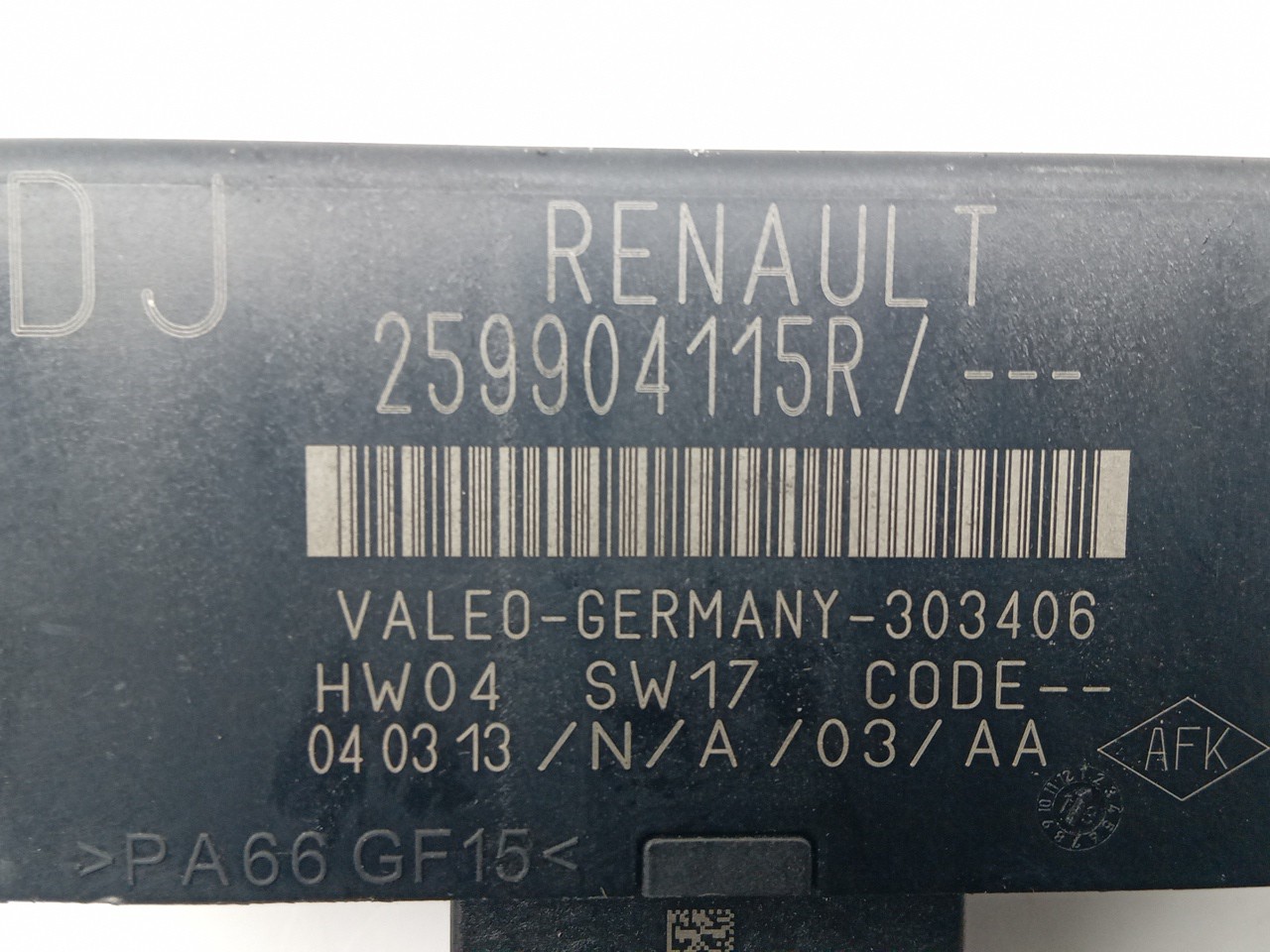 Módulo de aparcamiento RENAULT Captur (J5_) Imagem-3