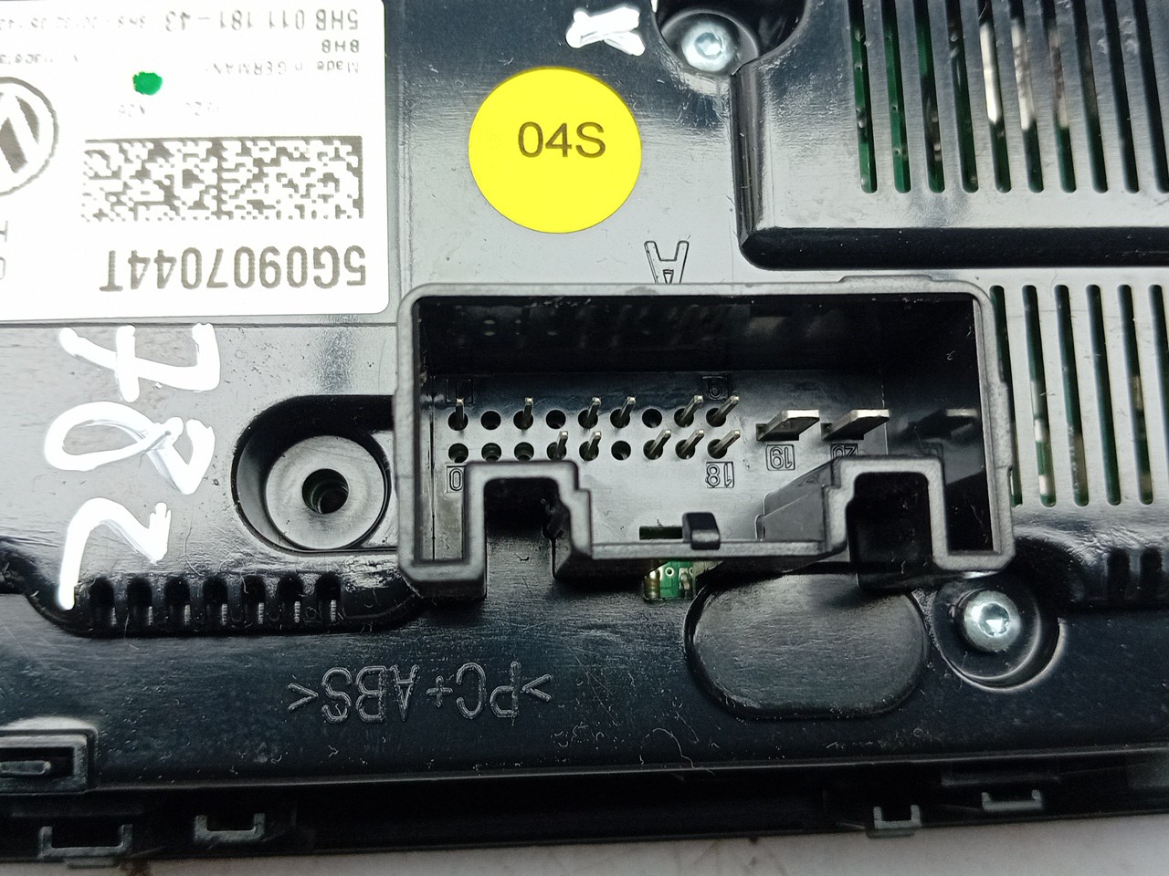 Botão / interruptor do AC VOLKSWAGEN Golf VII Variant (BA5, BV5) Imagem-2