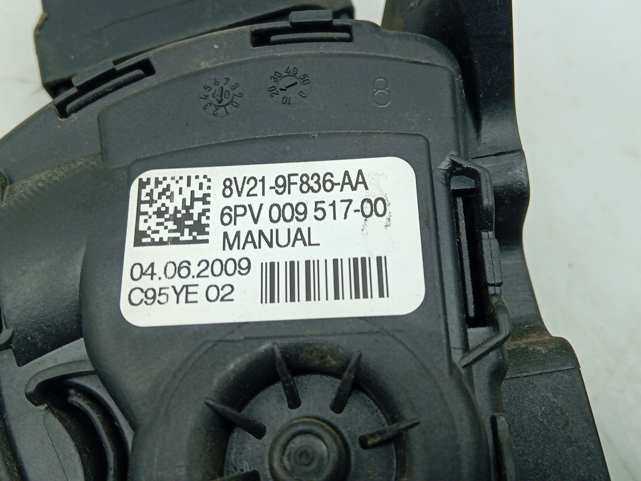 Pedal acelerador FORD Fiesta VI (CB1, CCN) Imagem-3