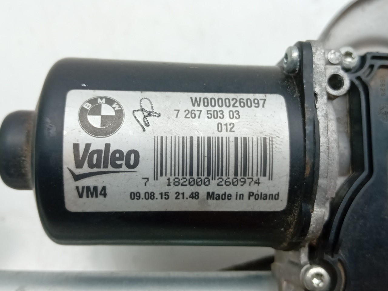 Motor limpiaparabrisas Frente BMW 1 (F20) Imagem-4