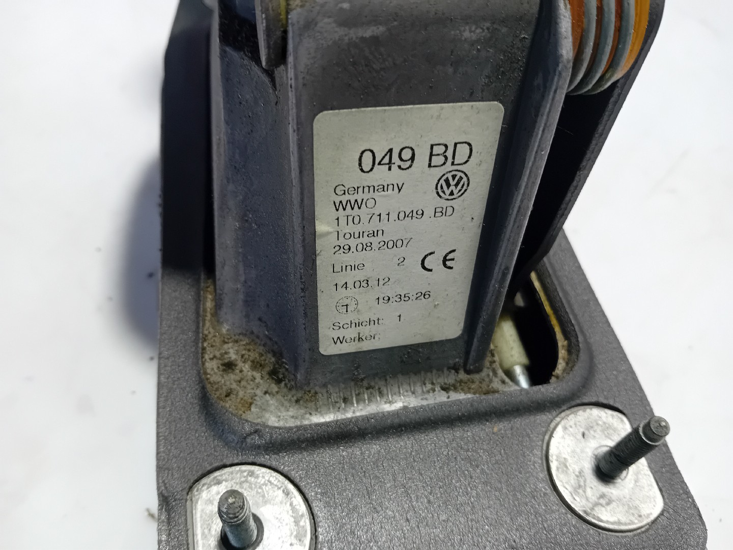 Gear selector VOLKSWAGEN Caddy III Kombi (2KB, 2KJ, 2CB, 2CJ) Imagem-3