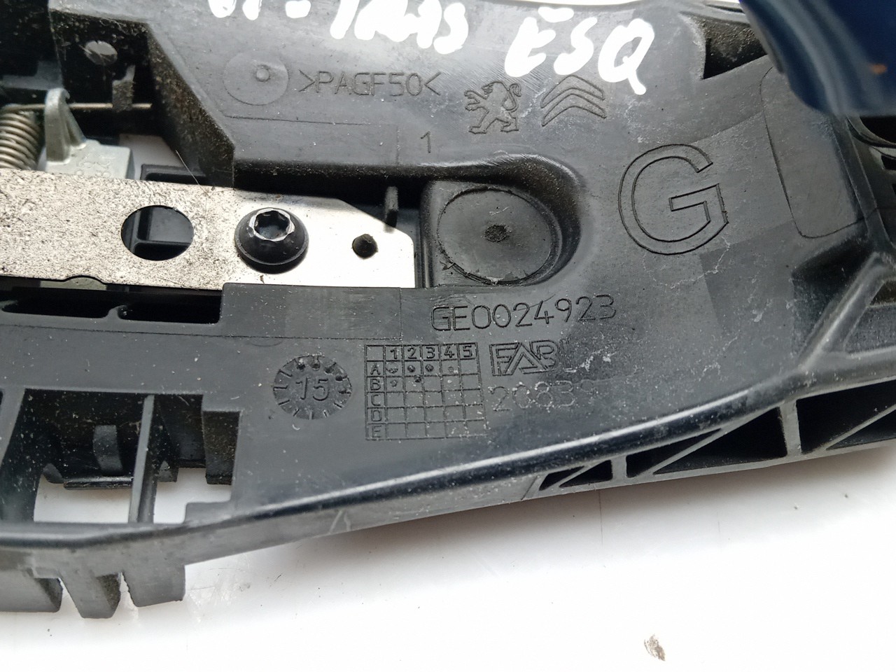 Left rear door handle CITROËN C4 Picasso II Imagem-3