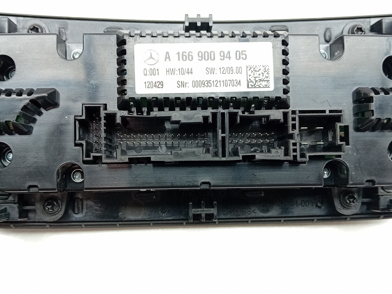 Botão / interruptor do AC MERCEDES-BENZ Classe M (W166) Imagem-3