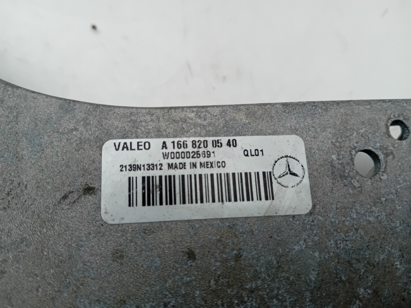 Motor limpiaparabrisas Frente MERCEDES-BENZ Classe M (W166) Imagem-4