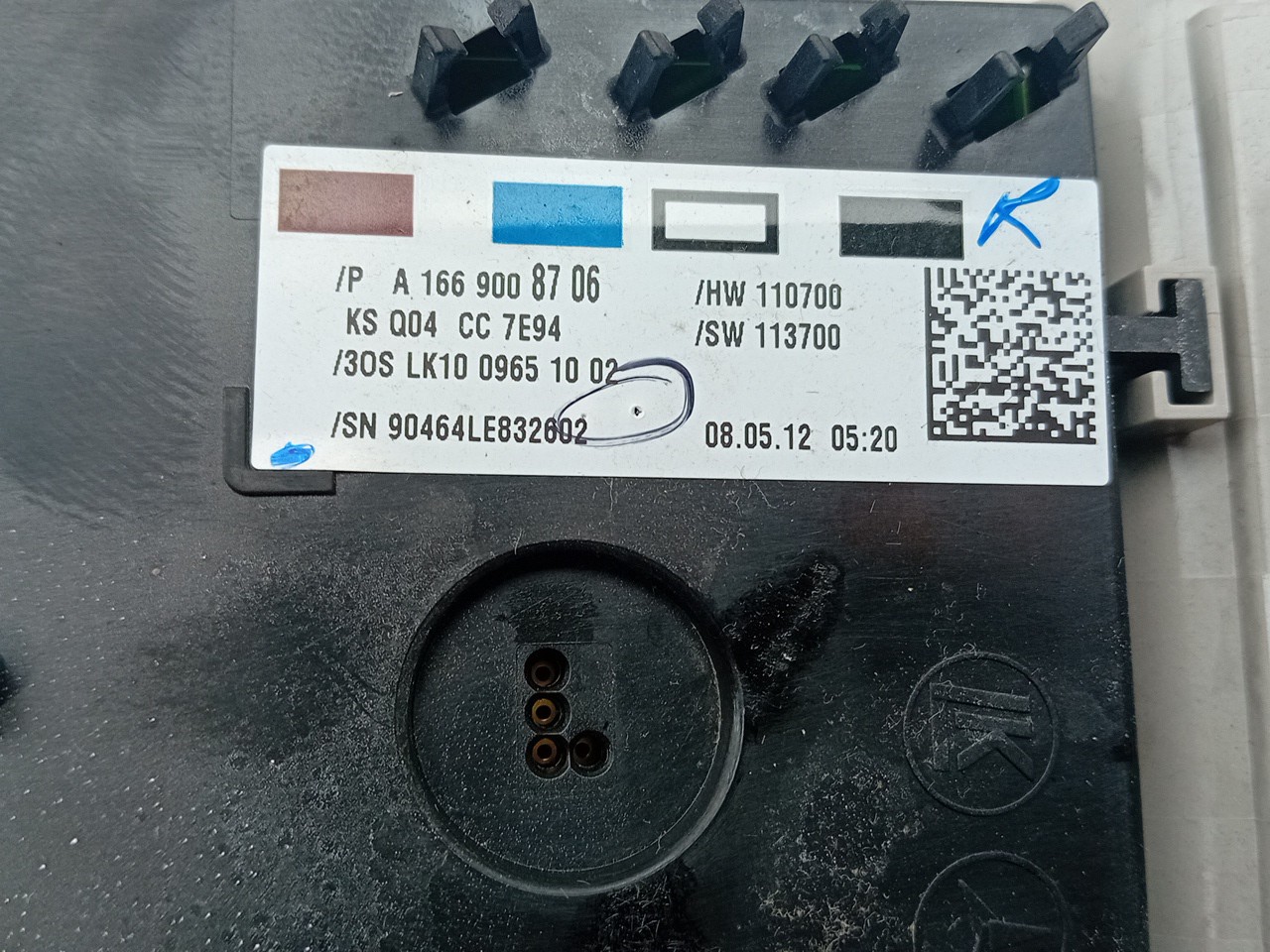 Front seat light MERCEDES-BENZ Classe M (W166) Imagem-3