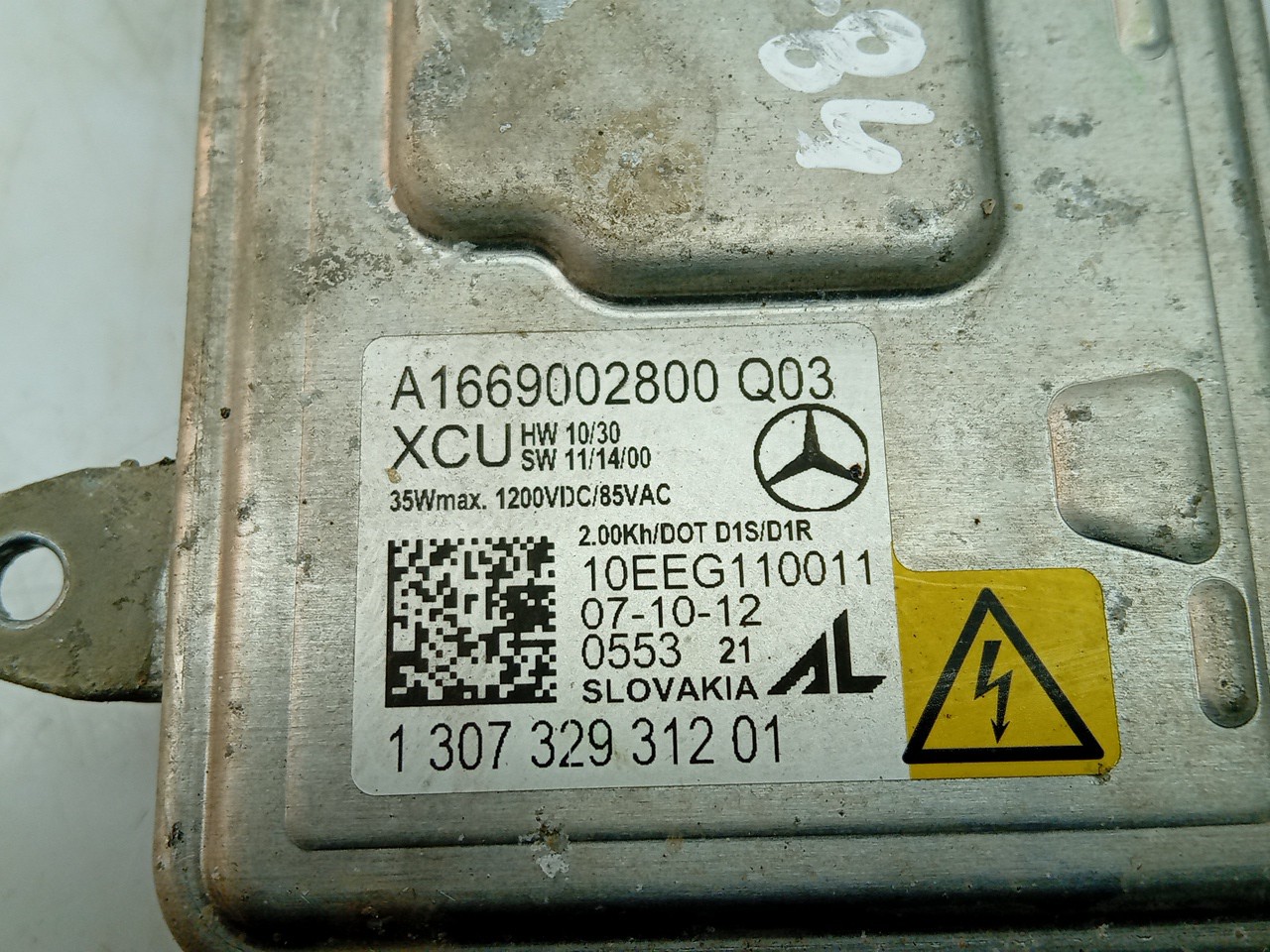 Centralina de luzes MERCEDES-BENZ Classe M (W166) Imagem-3