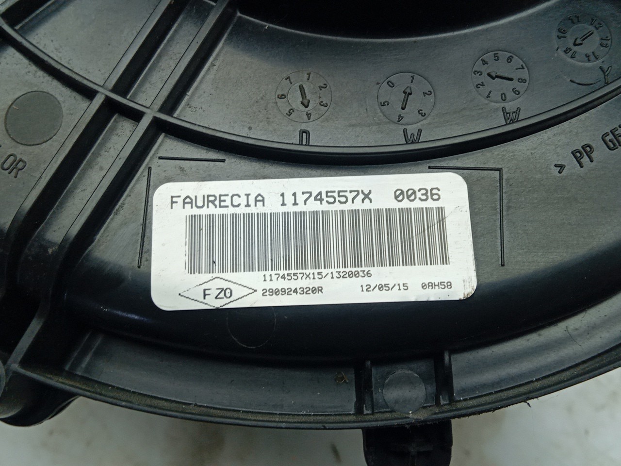 Moteur de chauffage RENAULT Zoe (BFM_) Imagem-3