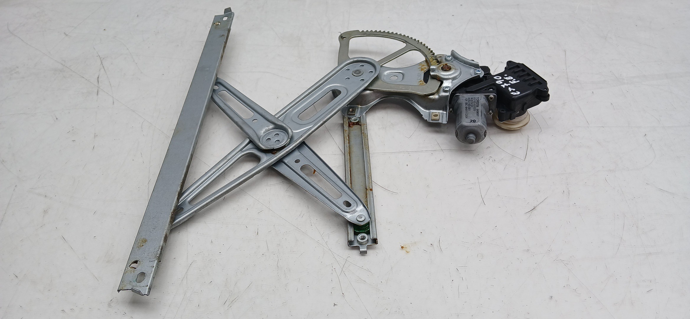Left front window regulator