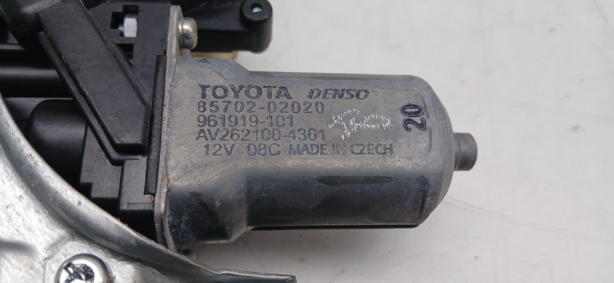 Left front window regulator TOYOTA Yaris (_P13_) Imagem-3