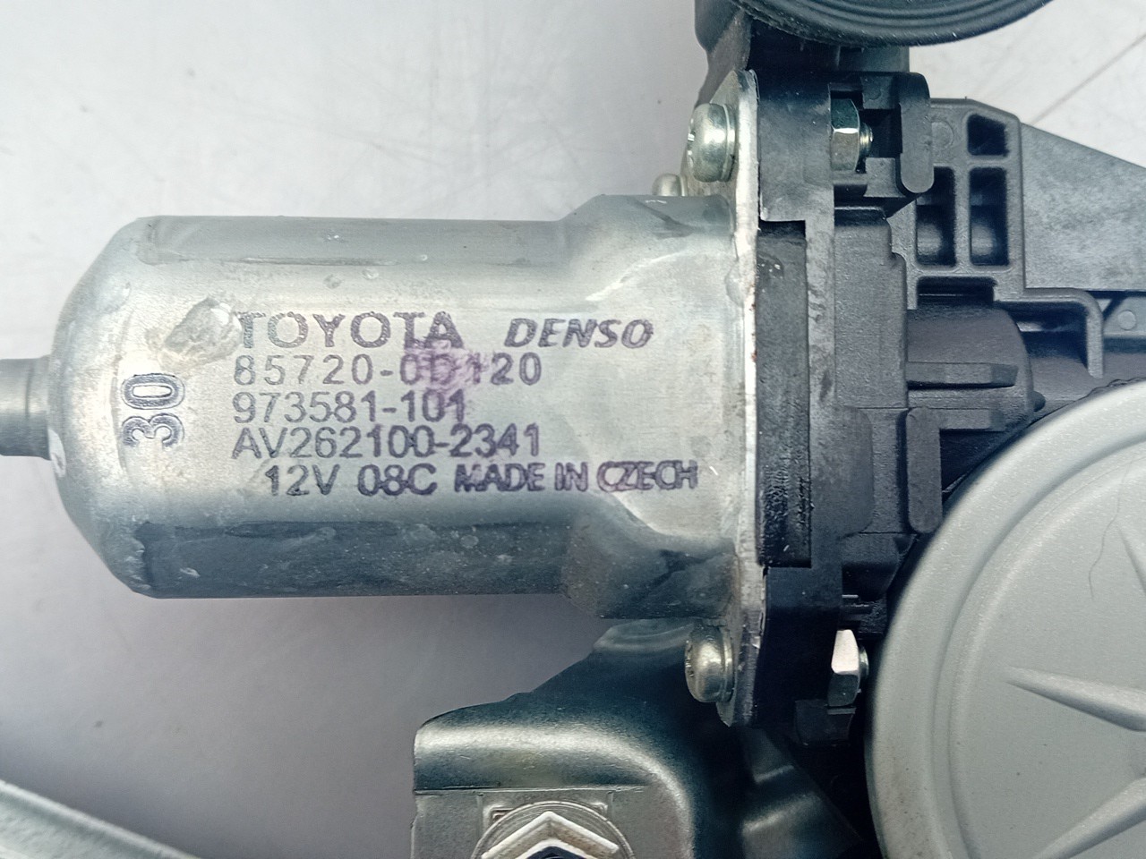 Elevalunas trasero derecho TOYOTA Yaris (_P13_) Imagem-3